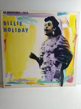 Billie Holiday – At Monterey 1986 LP Record Blackhawk Jazz 33 RPM